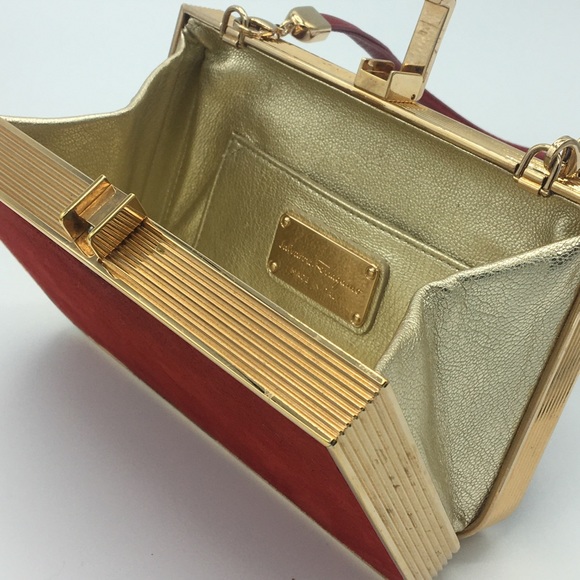 Salvatore Ferragamo Edith Clutch - Picture 4 of 8